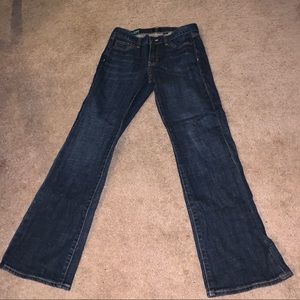 Boot Cut Blue Jeans